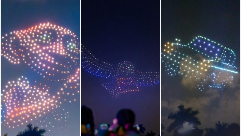 Un spectacle de drones Harry Potter inédit aux États-Unis