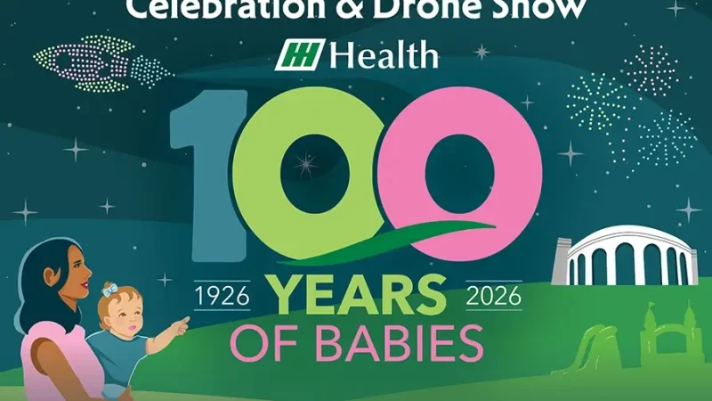 Huntsville Hospital célèbre 100 ans de naissances avec un spectacle de drones
