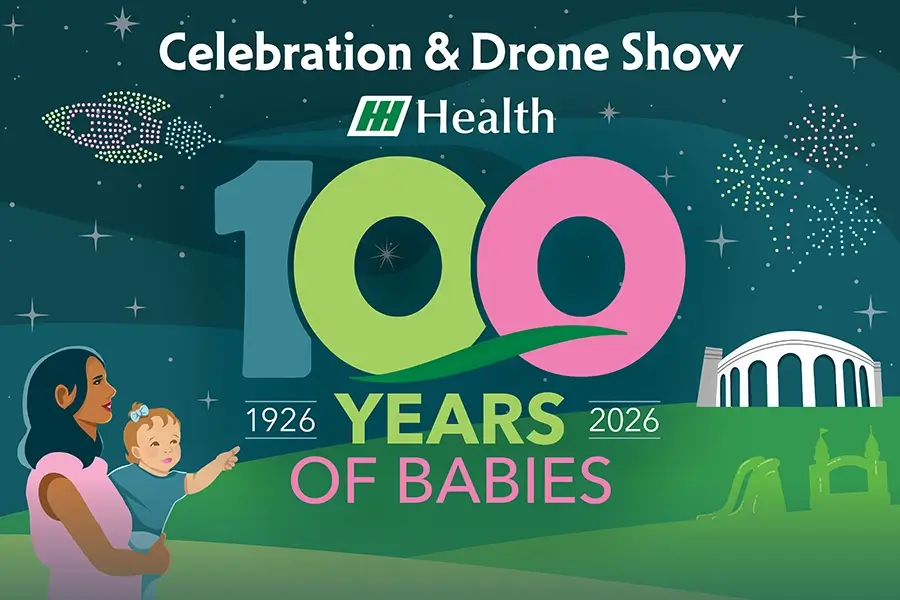 Huntsville Hospital célèbre 100 ans de naissances avec un spectacle de drones