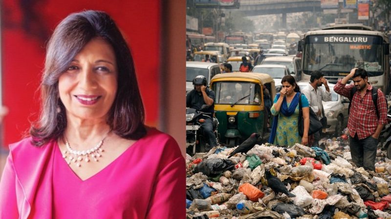 Kiran Mazumdar-Shaw relance le débat sur l&rsquo;innovation des startups avec un drone nettoyeur