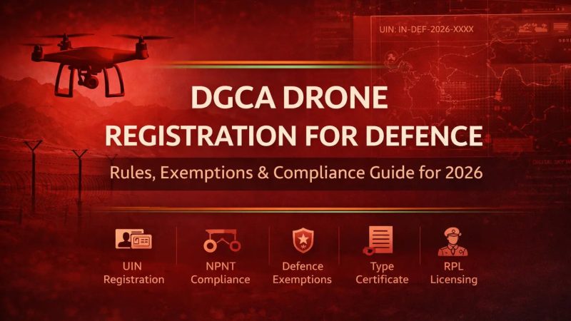 L&rsquo;Inde ouvre largement son cadre réglementaire aux drones