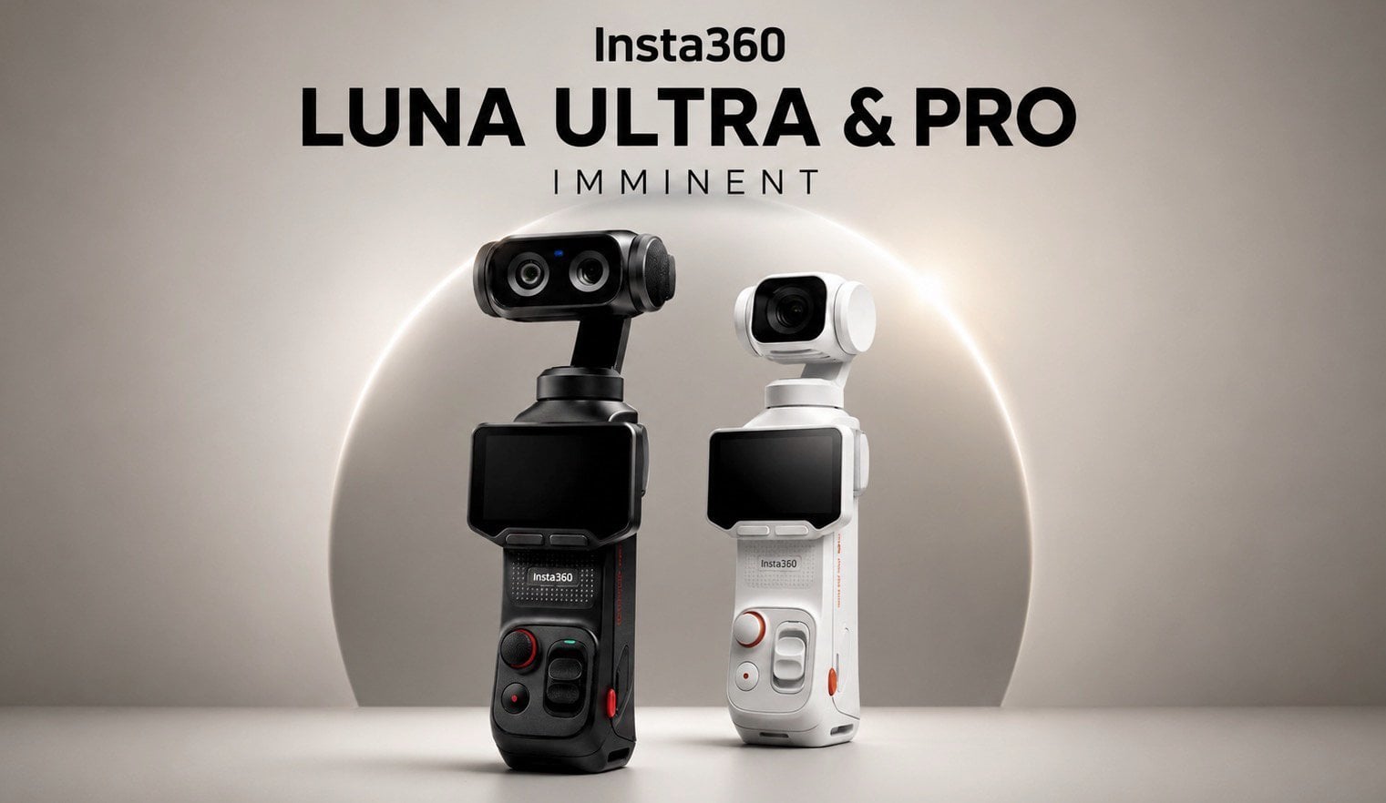 Insta360 Luna Ultra et Pro : deux nouveaux rivaux pour le DJI Pocket 4