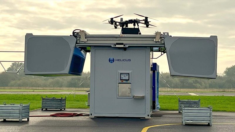 L&rsquo;hôpital Jan Yperman inaugure le premier Drone Cargo Port mondial