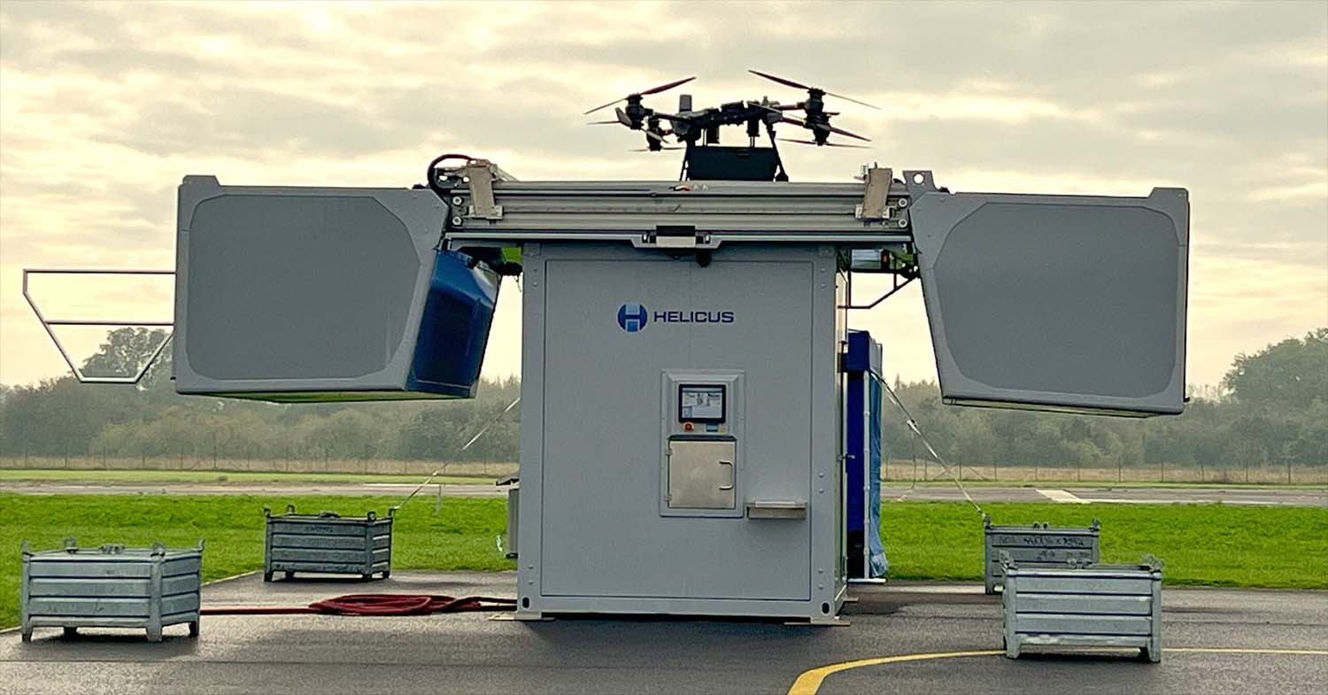 L&rsquo;hôpital Jan Yperman inaugure le premier Drone Cargo Port mondial