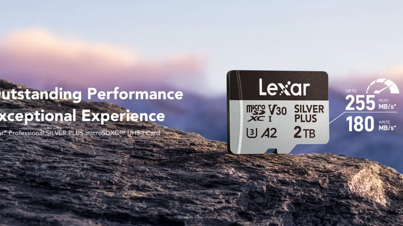 Test Lexar Professional Silver Plus 1TB : la carte microSD idéale pour votre drone
