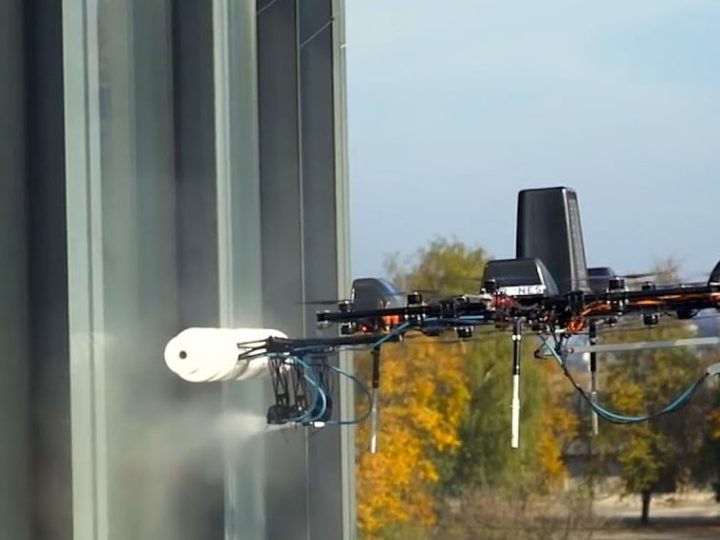 Des étudiants de l&rsquo;Université de l&rsquo;Alabama développent un drone de nettoyage haute pression