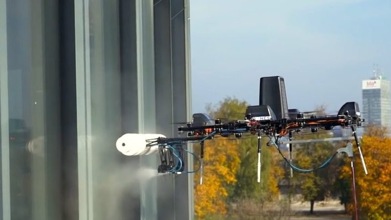 Des étudiants de l&rsquo;Université de l&rsquo;Alabama développent un drone de nettoyage haute pression