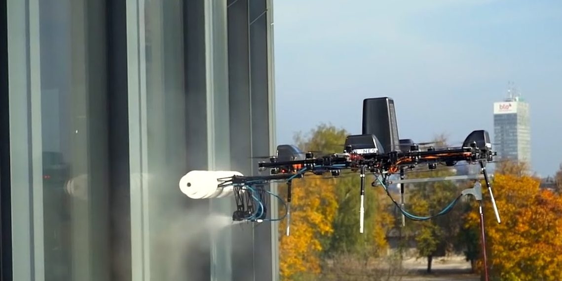 Des étudiants de l&rsquo;Université de l&rsquo;Alabama développent un drone de nettoyage haute pression
