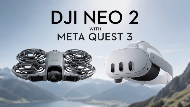 Comment connecter votre DJI Neo 2 au Meta Quest 3