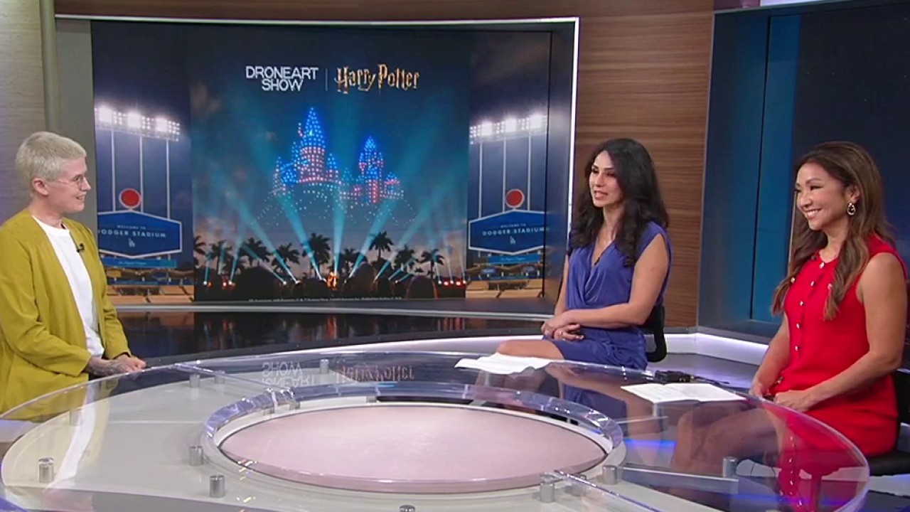 Plus de mille drones illuminent le ciel du Dodger Stadium pour un spectacle Harry Potter