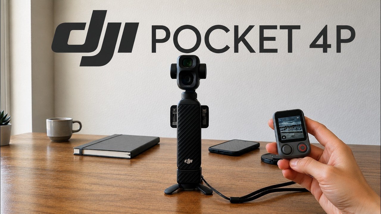 DJI Pocket 4P : un système dual-caméra qui redéfinit les possibilités créatives