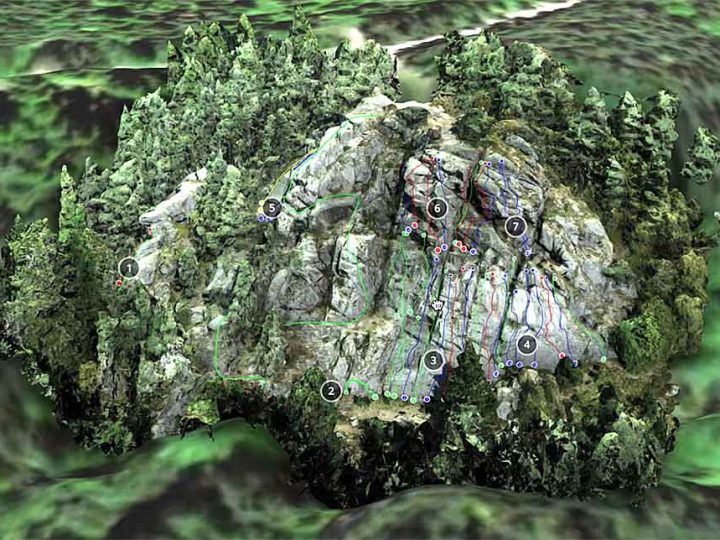 La photogrammétrie 3D transforme les topos d&rsquo;escalade en France