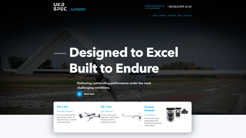 Ukrspecsystems lance le système de drone « One Punch » sur le marché