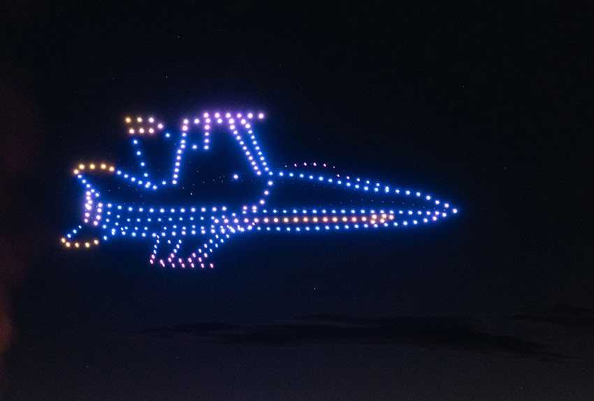 Un spectacle de 500 drones illuminera Fort Collins pour célébrer les héros locaux