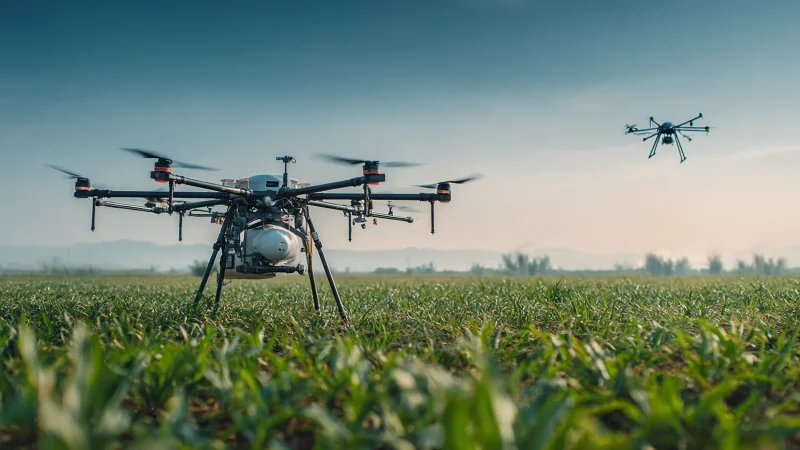 Un projet pilote de drones agricoles lancé en Russie