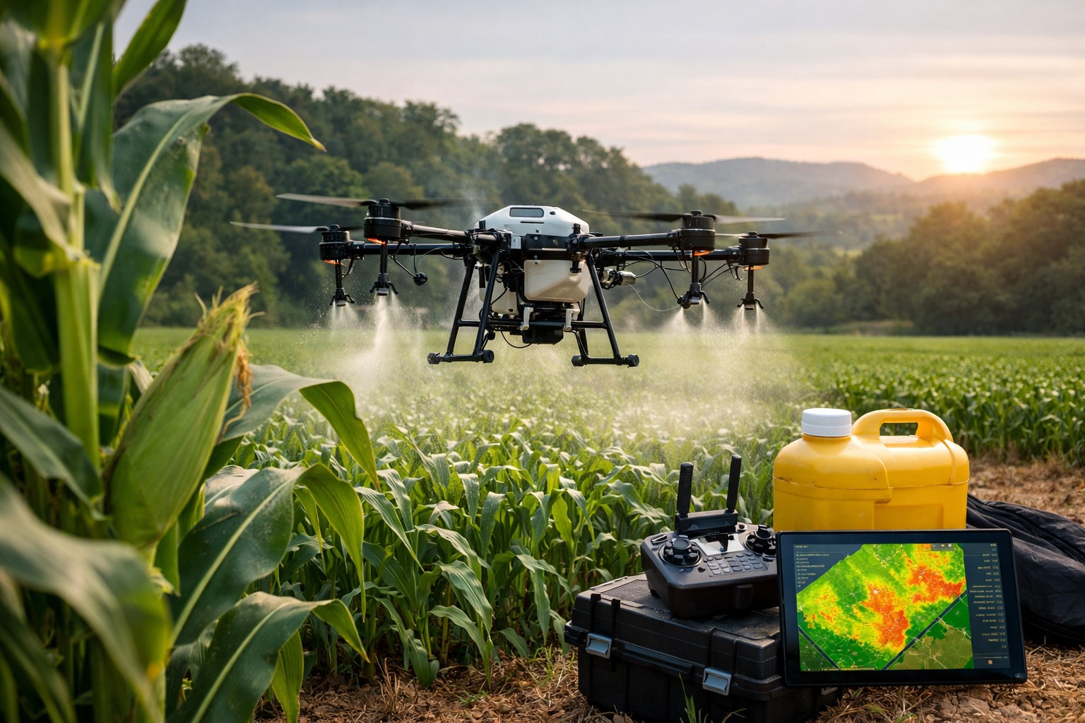 Pulvérisation par drone : le cadre réglementaire des produits phytosanitaires s&rsquo;élargit
