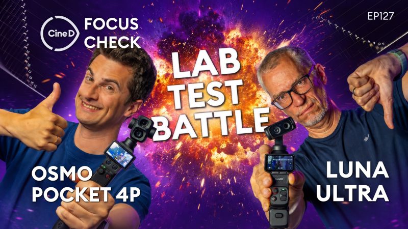 DJI Osmo Pocket 4P surpasse l&rsquo;ARRI ALEXA 35 dans les tests de laboratoire