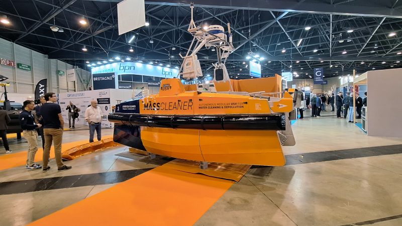 Efinor sea cleaner : un drone innovant pour le nettoyage maritime entre en commercialisation