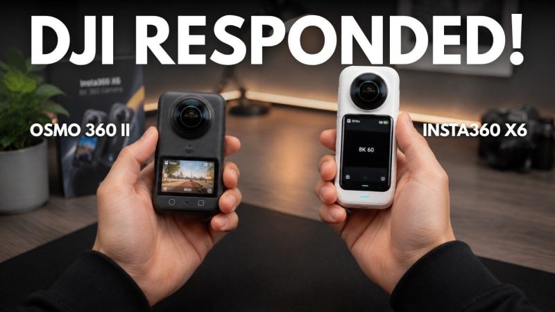 DJI Osmo 360 II : Le lancement officiel de demain marque une nouvelle étape